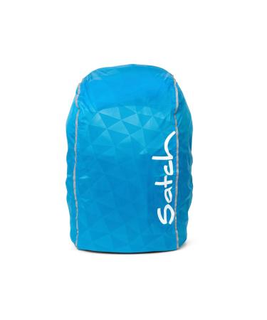 satch rain cover for school backpacks waterproof and dirt-repellent with reflectors Rain Cape Blue - Blue