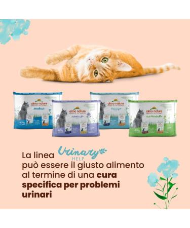 Almo Nature Multipack Holistic Urinary Help - 6 Pack Wet Cat Food (3 Fish 3 Chicken) - Optimal Nutrition for Adult Cats - Buy Online on SooperMarket.com