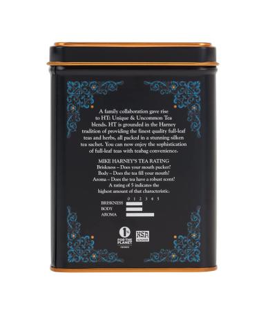 Harney & Sons Black Cask Bourbon Tea - 20 Sachets of Smoky Black Tea with Light Caramel Flavors - Buy Online on SooperMarket.com
