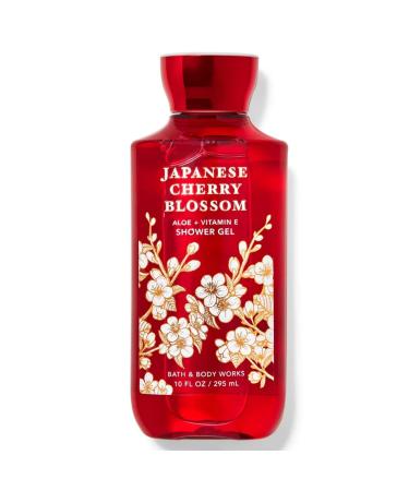 Japanese Cherry Blossom Shower Gel with Shea & Vitamin E - Nourishing Body Wash - Buy Online on SooperMarket.com