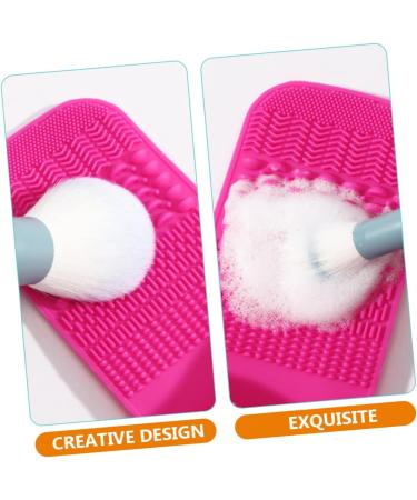 VICASKY Makeup Brush Cleaning Pad Silica Gel Cleaner with Suction Cup for Effortless Makeup Brush Care - Buy Online on SooperMarket.com