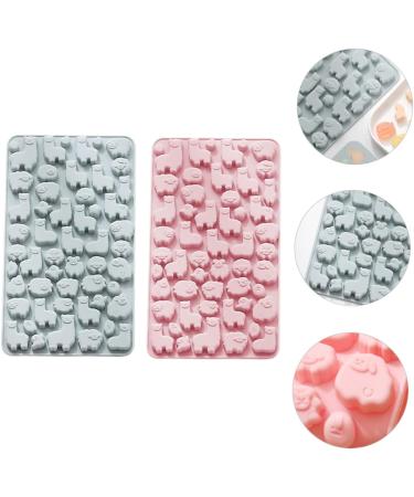 MAGICLULU 6 Pcs Chocolate Silicone Mold Baking Pan Candle Molds Roasting Pan Silicone Ice Cube Molds Chocolate Making Molds Candle Alpaca Mold DIY Baking Mold Alpaca-Shape Mold Soap 23.2X12.9X1.1CMx3pcs Random Colorx3pcs - Buy Online on SooperMarket.com