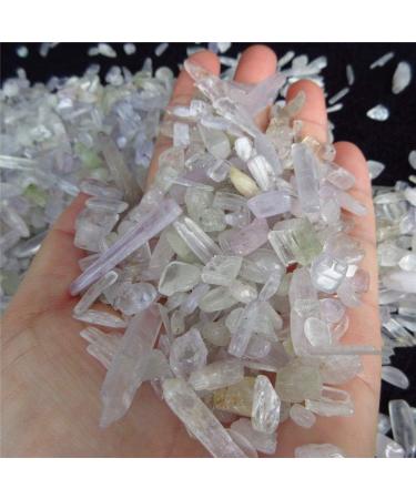 100g Natural Tumbled Kunzite Quartz Crystal Spodumene Bulk Stone Reiki - Buy Online on SooperMarket.com