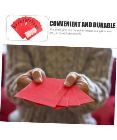 ABOOFAN 40 Pcs 2023 Year of The Rabbit Red Packets New Year Red Packets Ceremony Red Packet Lunar New Year Envelopes 2023 Bunny Pattern Paper Red Packet Money Bag Design Paper Pocket - Buy Online on SooperMarket.com