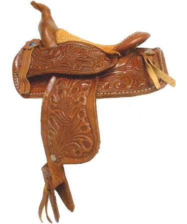 5 Decorative Western Saddle Light Brown - AJ Tack Wholesale - Buy Online on SooperMarket.com