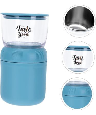 Alipis 2 Pcs Double Wall Cup Glass Coffee Mugs Double Layer Cup Soup Cup Picnic Food Jar Microwavable Coffee Mug Insulated Cup Stainless Steel Cup Red Milk Cup Student Portable - Buy Online on SooperMarket.com