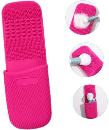VICASKY Makeup Brush Cleaning Pad Silica Gel Cleaner with Suction Cup for Effortless Makeup Brush Care - Buy Online on SooperMarket.com