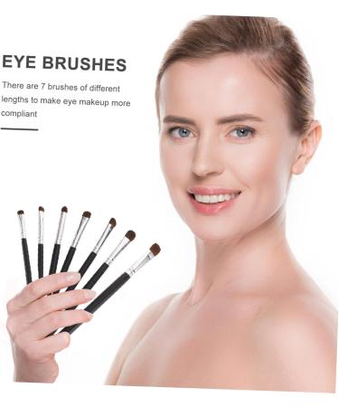 Mikinona Concealer Brush 7pcs Eye Portable for Makeup Premium Brush Women Eyeshadow Eyeliner Eyeliner Brush - Buy Online on SooperMarket.com