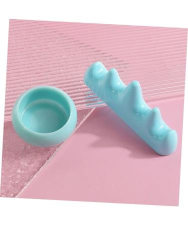 minkissy 4 Sets Nail Art Brush Cup Nail Soak off Bowl Chinese Bask Plastic Sponge Manicure - Buy Online on SooperMarket.com