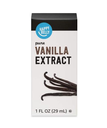 Amazon Brand - Happy Belly Pure Vanilla Extract, 1 fl oz