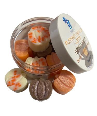 Diva Stuff Pumpkin Vanilla Latte Skin Softening Slow Melt Bath Melts With Cocoa Butter and Shea Butter