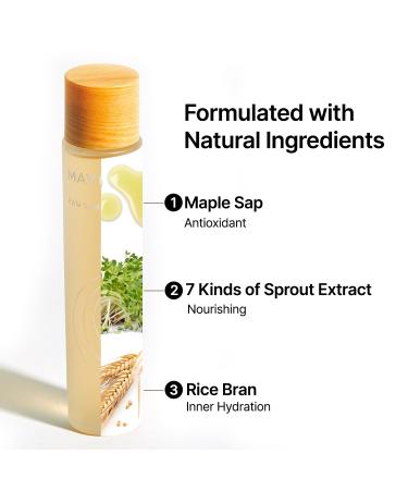 MAY COOP 3 STEP Hydrating Korean Skincare Set - Raw Sauce Essence Toner Moisturizer Cream & Organic Facial Serum for All Skin Types | Buy Internationally - Buy Online on SooperMarket.com