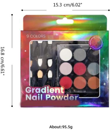 JSGHGDF Get the Perfect Gradient Look with Solid Powder Suitable for Home or Salon Use CF02 - Buy Online on SooperMarket.com