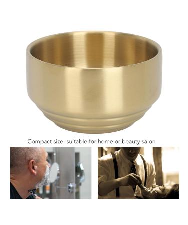 Jauarta Men's Beard Soap Dish - Ti-Plated Foaming Cream Bowl for Home & Salon | Premium Facial Cleaning Tool - Buy Online on SooperMarket.com