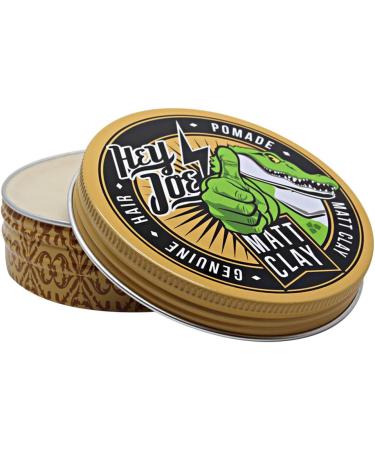 HEY JOE! Genuine Hair Pomade Matt Clay - 100 ml High Hold Styling Wax - Buy Online on SooperMarket.com