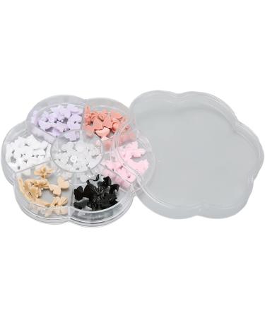 2 Boxes Nail Art Decoration Mixed Color Nail Rhinestones with Different Shapes Flatback Safe Nail Art Supplies for Girl Women Multifunctional DIY Nail Accessories for Home Salon - Buy Online on SooperMarket.com