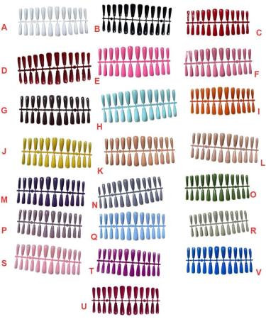 Dajidafu 1 Set French Tip Press on Nails Extra Long Artificial Glittery Toe Tips Adhesive Tabs Art Decals Gifts Decorations rosered - Buy Online on SooperMarket.com