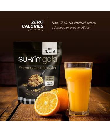 Sukrin Sugar Substitute 2x250g | Best Sukrin Gold Natural Sweetener - International Shipping - Buy Online on SooperMarket.com