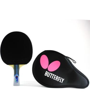 Ping Pong Paddle by Butterfly | 802 Ping Pong Paddle Set | Butterfly Ping Pong Paddle Case | Arylate Carbon Table Tennis Racket with Table Tennis Racket Case | Professional Table Tennis Racket Set - Buy Online on SooperMarket.com