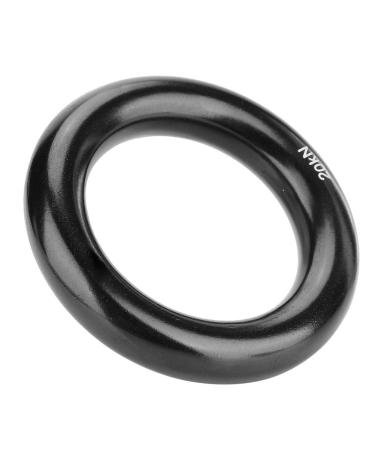 O-ring made of aluminum rope rings connector rings 12mm 20KN round carabiner for abseiling climbing