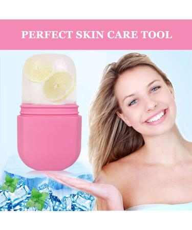 Buy Pink Ice Roller for Face & Eyes | Cold Gua Sha Massage Tool - Tighten & Beautify Skin - Buy Online on SooperMarket.com