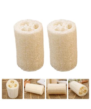 Cabilock 2Pcs Loofah Body Wash - Exfoliating Mesh Bath Sponge for Soothe Skin & Massage - Ideal for Shower & Bath Cleaning - Buy Online on SooperMarket.com