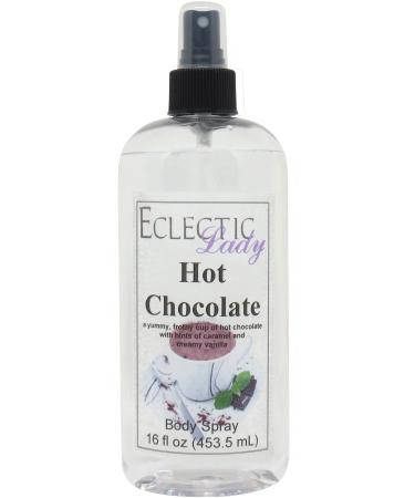 Hot Chocolate Body Spray 16 ounces Body Mist for Women with Clean Light & Gentle Fragrance Long Lasting Perfume with Comforting Scent for Men & Women Cologne with Soft Subtle Aroma For Daily Use 16 Fluid Ounces