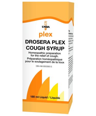 UNDA - Drosera Plex Cough Syrup - Homeopathic Preparation for the Relief of Cough - 180 ml Liquid