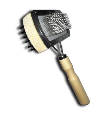 Premium Lambskin Brush for Gentle Care Perfect for Lambskin Fabrics | International Shipping - Buy Online on SooperMarket.com