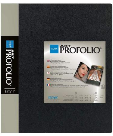 ITOYA 11x14 Original Art Presentation Book/Portfolio - Pack of 2 + Scrapbooking Stickers - Emojis, Quotes, Letters & Numbers - Buy Online on SooperMarket.com