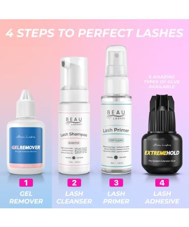 Eyelash Extension Remover Gel | Effective & Fast Adhesive Remover for Semi-Permanent Lashes | Safe Solution for Individual False Eyelashes - Buy Online on SooperMarket.com