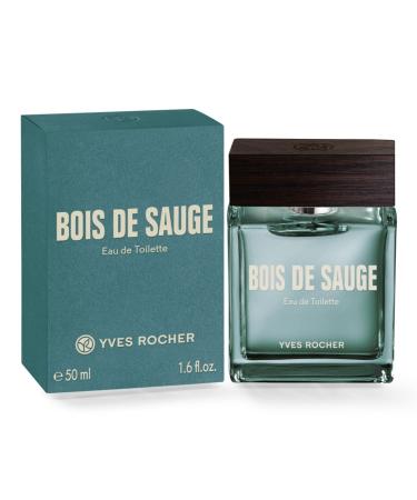 Yves Rocher Eau de Toilette for Men - Bois de Sauge 50 ml./1.69 fl.oz.