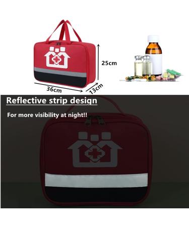 Zimohe 2PCs Waterproof Medication Bags - Large Capacity Medicine Storage for Home Auto Office Camping & Hunting - Buy Online on SooperMarket.com