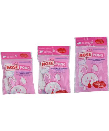 Nose Cotton Rolls - 3 Sizes Nosebleed Plugs for Quick Relief | Easy Use for Adults & Kids | Home First Aid Solution - Buy Online on SooperMarket.com