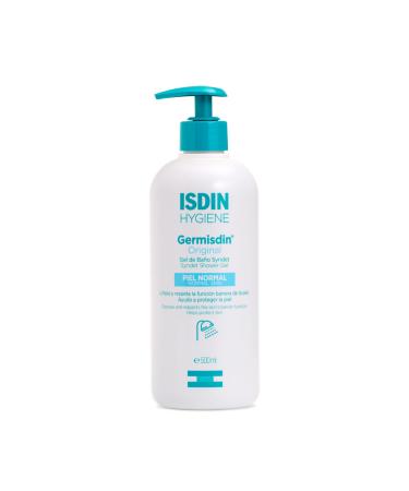 ISDIN Germisdin Soap Free Body Wash Daily Hand and Body Gel 17 Fl Oz Original