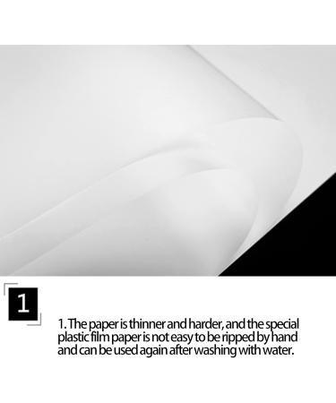 100 Pieces of Hair Dye Paper Professional Sheet for Hair Colouring Hair Highlighting Strips Reusable Dye Separation Sheet for Hairdressing Stylists - Buy Online on SooperMarket.com