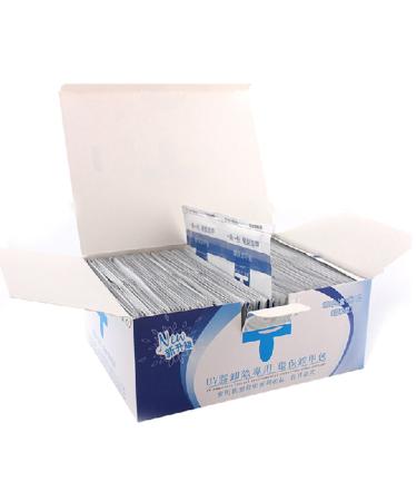 Baisidai 200 PCS Nail Art Polish UV Bulider Gel Remove Pads Wipes Application Easily Kits