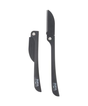Parsa men hair and beard knives 2-set foldable razor made of Japanese stainless steel razor for trimming the beard- barber knife
