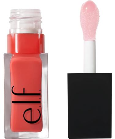 e.l.f. Glow Reviver Lip Oil Nourishing Tinted Lip Oil For A High-shine Finish Infused With Jojoba Oil & Hydrating Face Primer For Smoothing Skin & Gripping Makeup Moisturizes & Primes 0.811 Fl Oz Pink Quartz 0.2 Fl Oz Lip Oil + Primer 6 Oz - Buy Online on SooperMarket.com