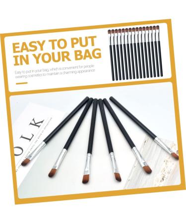 Baluue 100 Pcs Eye Shadow Brush Eye Applicator Salon Makeup Diffuser Thin Eyeliner Brush Artificial Fiber - Buy Online on SooperMarket.com