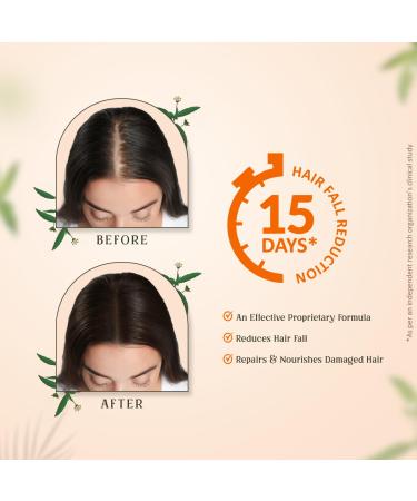 Hair Fall Control Herbal Shampoo - Pack of 2 (200ml x 2) | Best eCommerce for International Shipping - Buy Online on SooperMarket.com