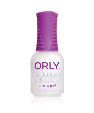 Orly Polishield 3-In-1 Ultimate To Pcoat Nail Coat  0.6 Ounce
