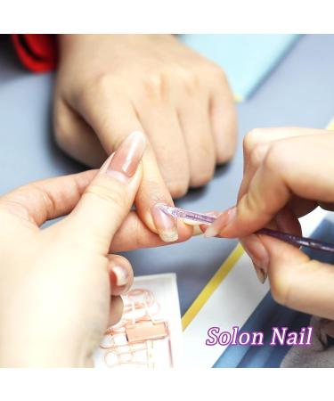 200Pcs Disposable Nail Care Cuticle Pusher Bulk | Crystal Cuticle Pusher for Fingernail | Cleaning Cuticle Stick - Purple - Buy Online on SooperMarket.com