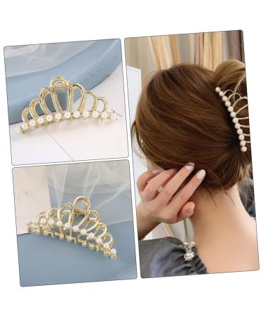 Beavorty 2pcs Golden Metal Hair Clips - Korean Vintage Hair Accessories - Buy Online on SooperMarket.com