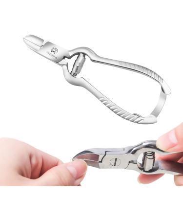 Nail Clippers Cutters Nippers for Thick Toenails Plus Wishbeauty Nail Clippers for Fingernails Podiatry Instruments Clippers with Ingrown Toe Nail File Improved Quality - Buy Online on SooperMarket.com