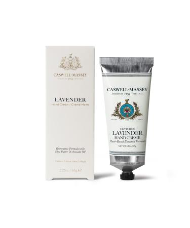 Caswell-Massey Centuries Lavender Hand Cream  Soothing Hand Lotion With Shea Butter  Avocado Oil & Aloe Vera Extract  Made In the USA USA  2.25 Oz Lavender 2.25 Ounce