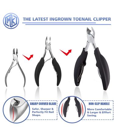 Ingrown Toenail Clippers Kit - Surgical Grade Pedicure Tool for Seniors/Adults - Buy Online on SooperMarket.com