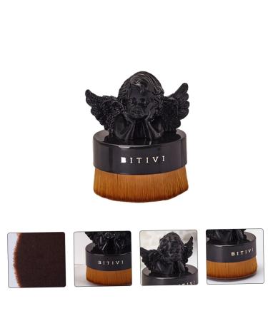 NOLITOY Skull Foundation Brush - Portable Blending & Shadow Brush for Flawless Makeup | Artificial Fiber Beauty Accessories - Buy Online on SooperMarket.com