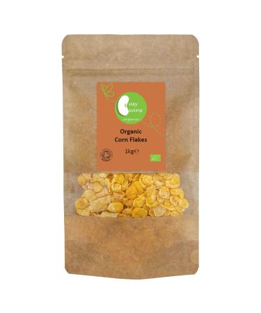 Organic Corn Flakes - Certified Organic - by Busy Beans Organic (1kg)