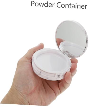 FOYTOKI 4 Pcs Storage Box Empty Compact Powder Makeup Sifter Jars Powder Compact Case Powder Case - Buy Online on SooperMarket.com